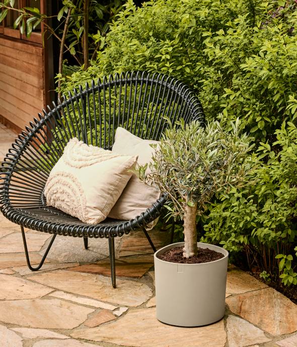 eden 30cm zacht taupe
